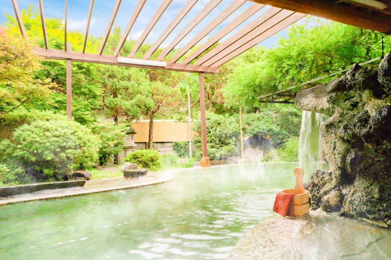 Ooedo Onsen Monogatari Shinshu Kakeyu Hotel Ueda Kültér fotó